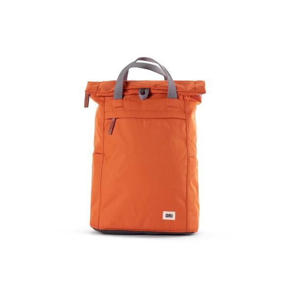 ORI London Bag Co. Finchley A Backpack Medium Atomic Orange NWT - Picture 1 of 10